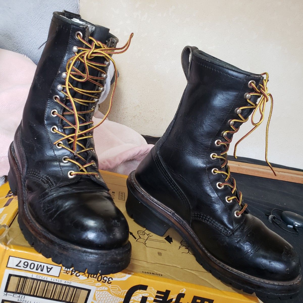 PT91 ヴィンテージ REDWING レッドウィング 2218 LOGGER boots ロガー ブーツ vintage 皮革