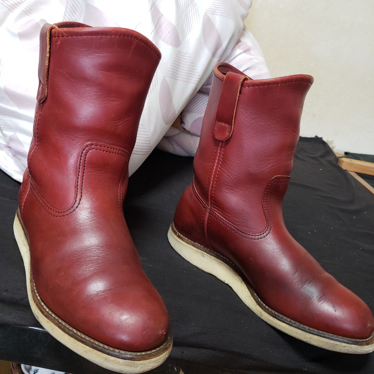 ヴィンテージ vintage 四角犬タグ REDWING レッドウィング 8866 ペコス ブーツ PECOS BOOTS 米国製