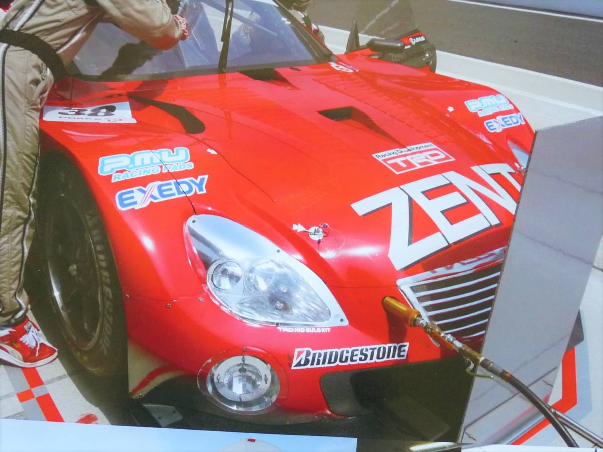  poster 2010 year super GT #38 Toyota Lexus ZENT CERUMO SC430pito Tachikawa ../ Richard * Ryan unused 