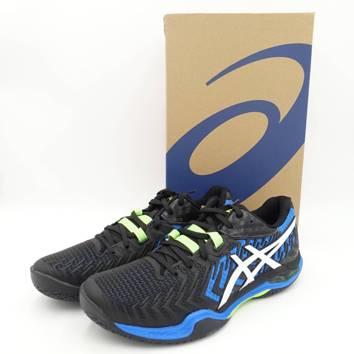 asics アシックス バドミントン シューズ/COURT CONTROL FF 2 1071A056-002/28.0㎝/未使用/メンズ/標準幅2E/箱 タグ付き/11529の画像1