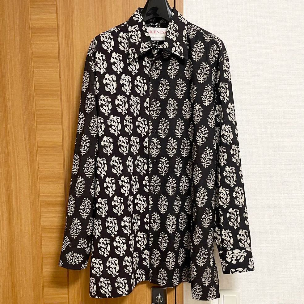 新品未使用】NICENESS 22AW LEE (Flower) M ナイスネス リー シャツ