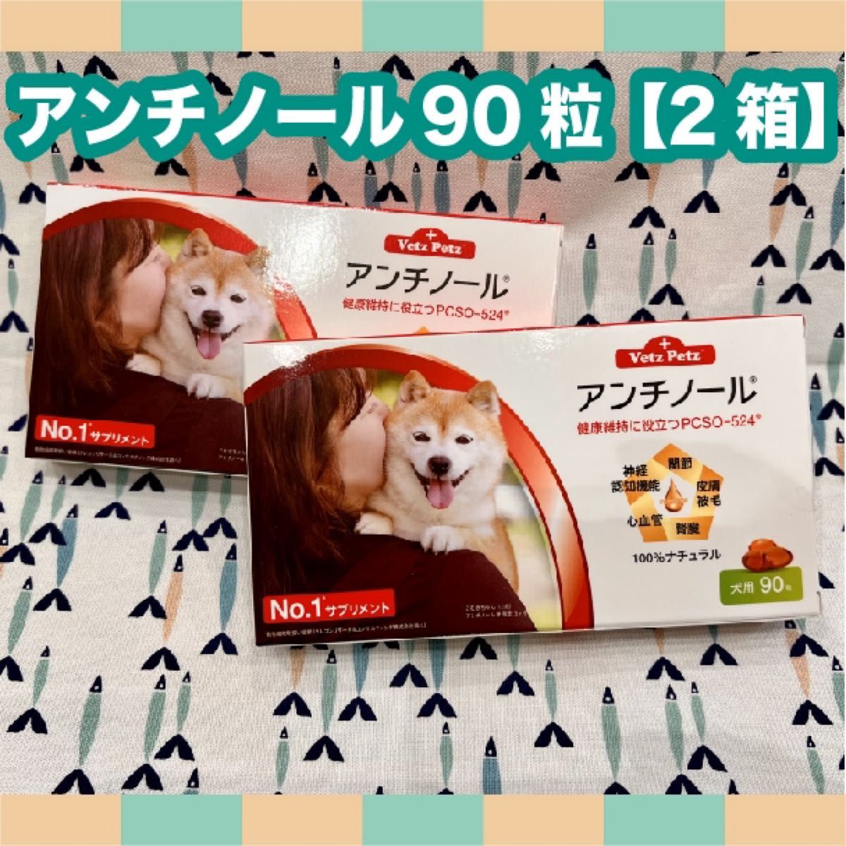 アンチノール 犬用 90粒 2箱 | noonanwaste.com