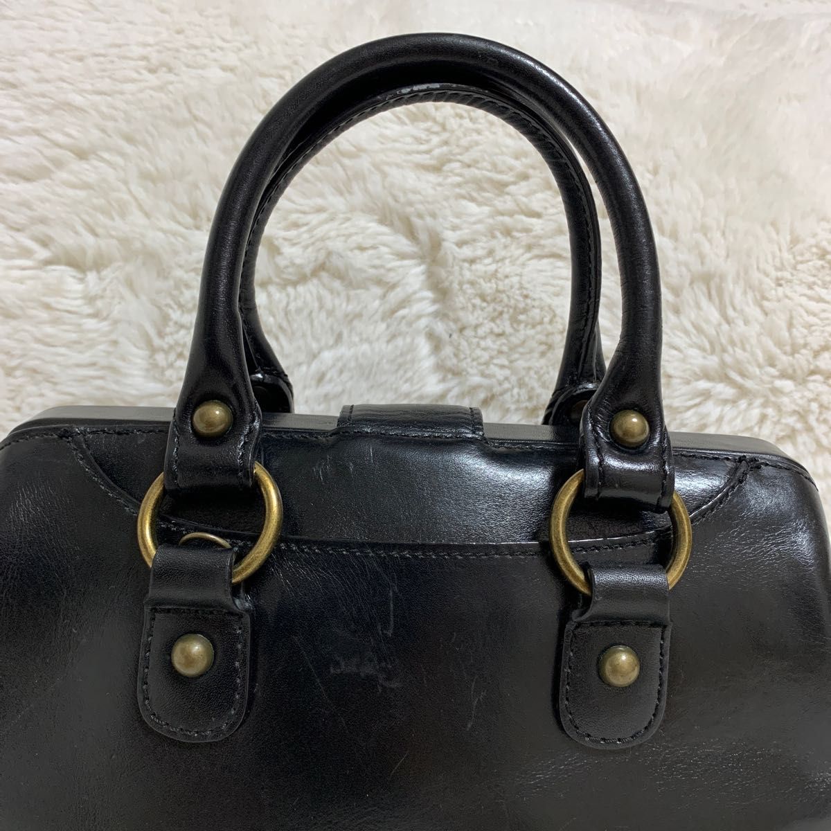 美品】アナスイ ボストンバッグ ハンドバッグ ドクターバッグ 黒 美品】アナスイ ボストンバッグ ハンドバッグ ドクターバッグ 黒