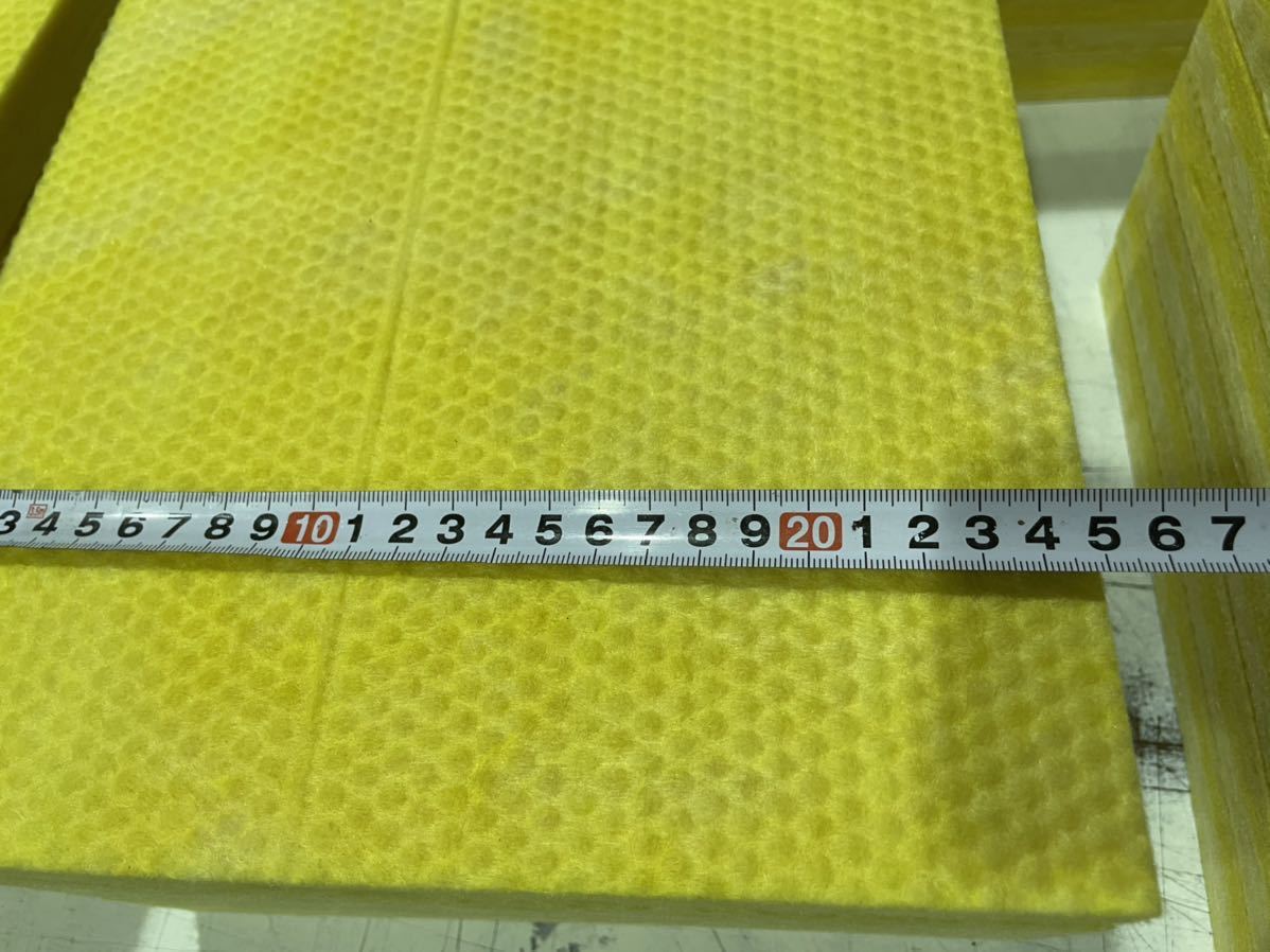 ■高気密■断熱材防音材吸音材高密度90K 厚25mm グラスウールグラスファイバー60枚セット 250x250角 リフォーム修理修復改善