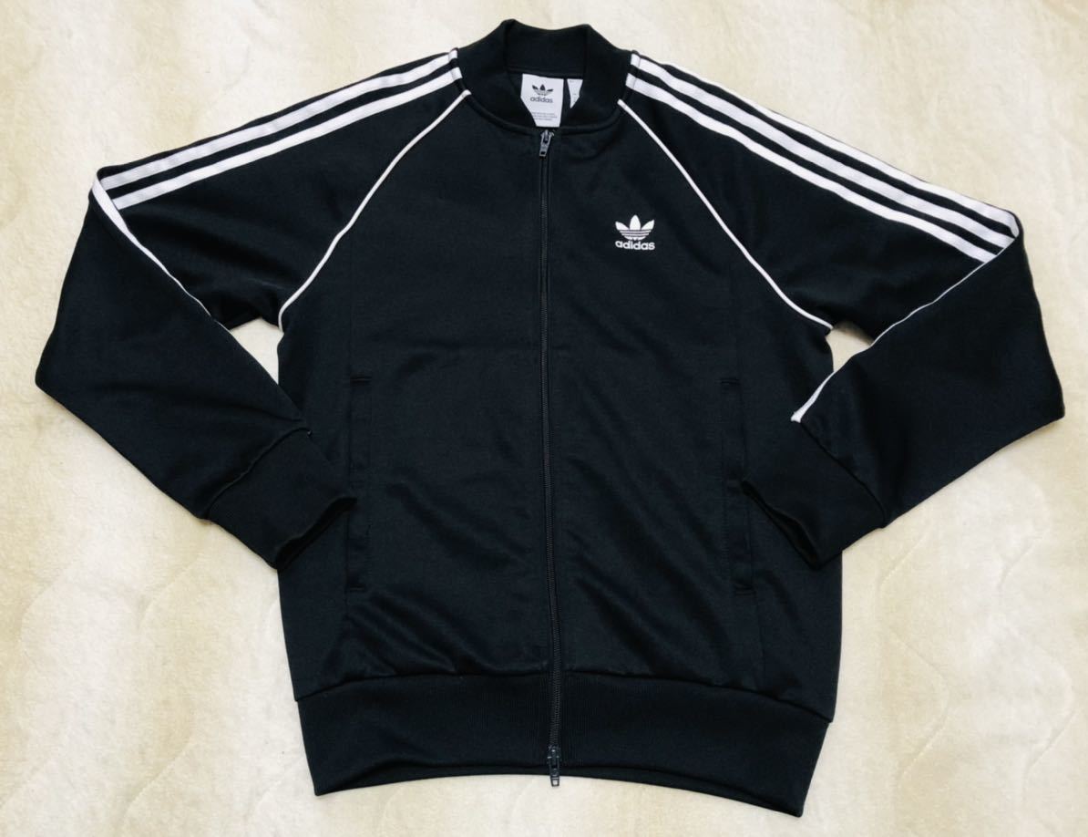 *adidas* Adidas Originals спортивная куртка M чёрный серия джерси super старт зеркальный . il Logo Firebird CW1256