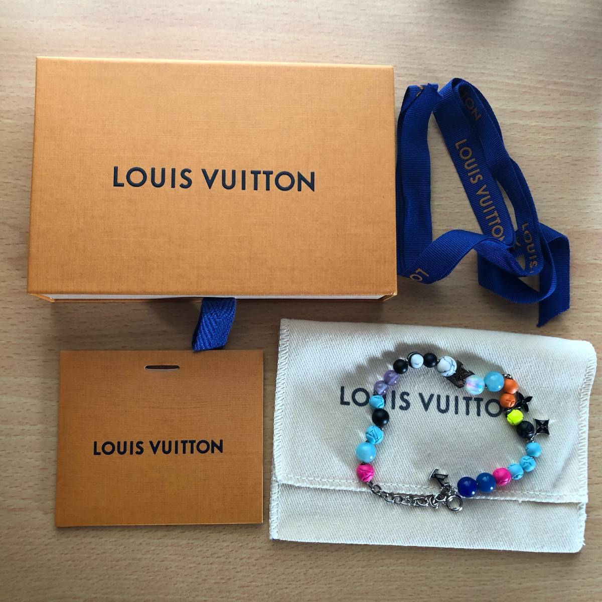 超可爱の ルイ・ヴィトン(Louis ブレスレット 保存袋&箱付 マルチ