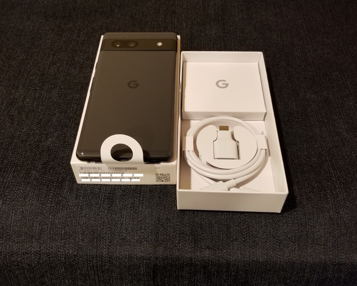 Google Pixel7a チャコール 黒 新品 一括購入 残債なし