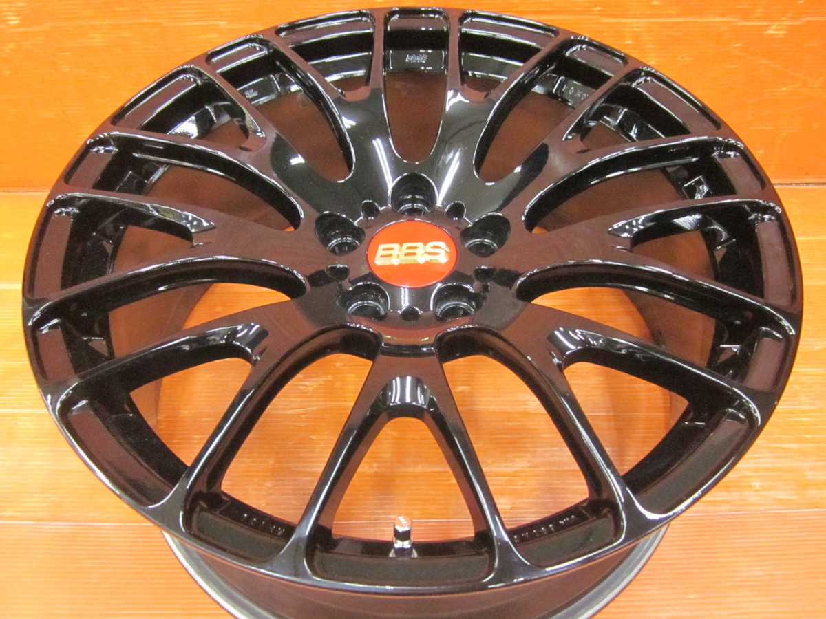 Y2】BBS RN RN103/RN104 鍛造 20インチ 8.5J +30/9.5J +40 PCD120 5H PFS φ72.5mm 中古品 4本set ホイールのみ グロスブラック塗装品_業者にてキズ直しを行なっています