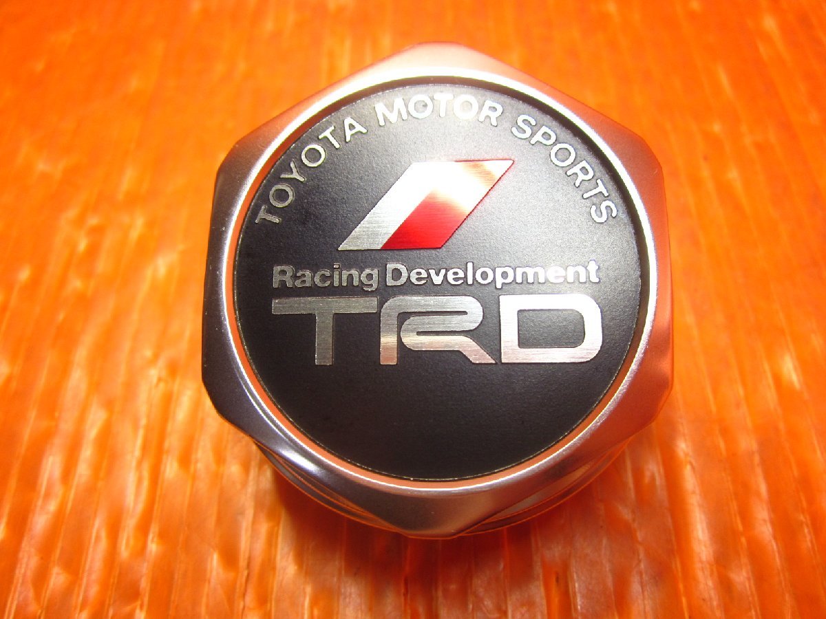 I】TRD オイルフィラーキャップ ワンタッチ式 シルバー 品 1JZ 2JZ 3VZ