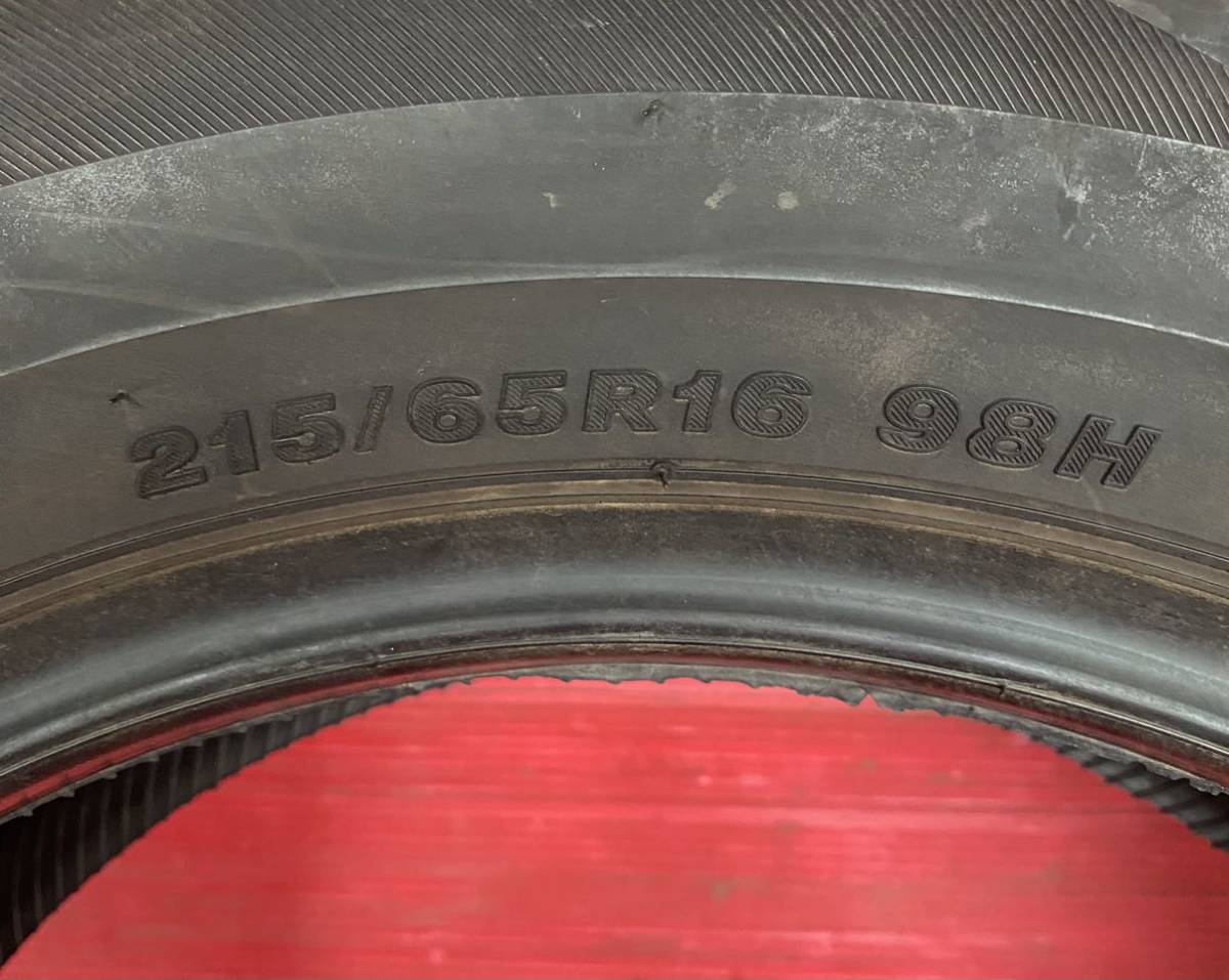 ブリヂストン BRIDGESTONE REGNO GRV2 サイズ　215/65/16 国産 2020年 パンク修理なし かたべり ビード切れなし 汚れあり 1本のみです_画像7