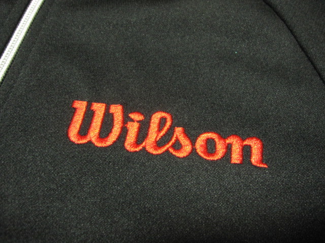 *新品*1４0*Wilson*ジャージ上下*ブラック*ウィルソン*黒*の画像2