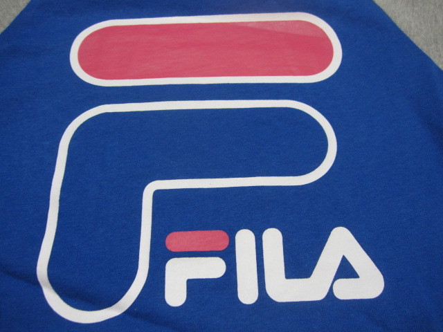 *送料無料*新品*150*FILA*上下Set*ブルー×グレー*半袖キュロット*綿素材*フィラ*