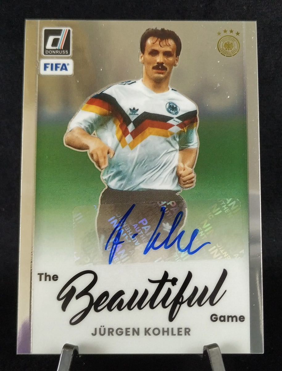 2022-23 Panini Donruss Jurgen Kohler 直筆サインカード Germany