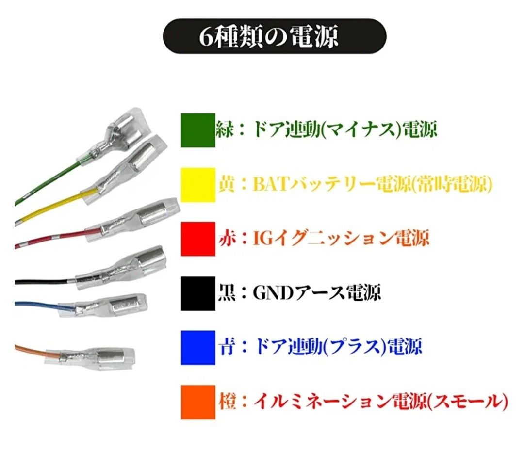 ルークス 全灯化ハーネス TVキャンセラー 電源取り出しカプラー 3点セット