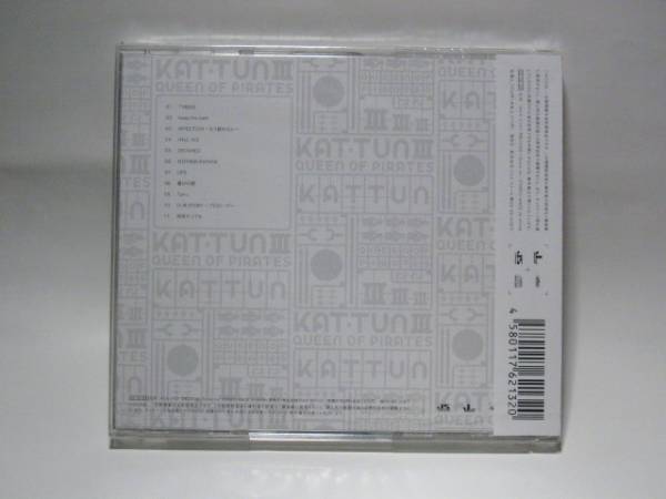 KAT-TUN III-QUEEN OF PIRATES-【新品未開封・日本盤・通常盤:CD】★送料無料★_画像2