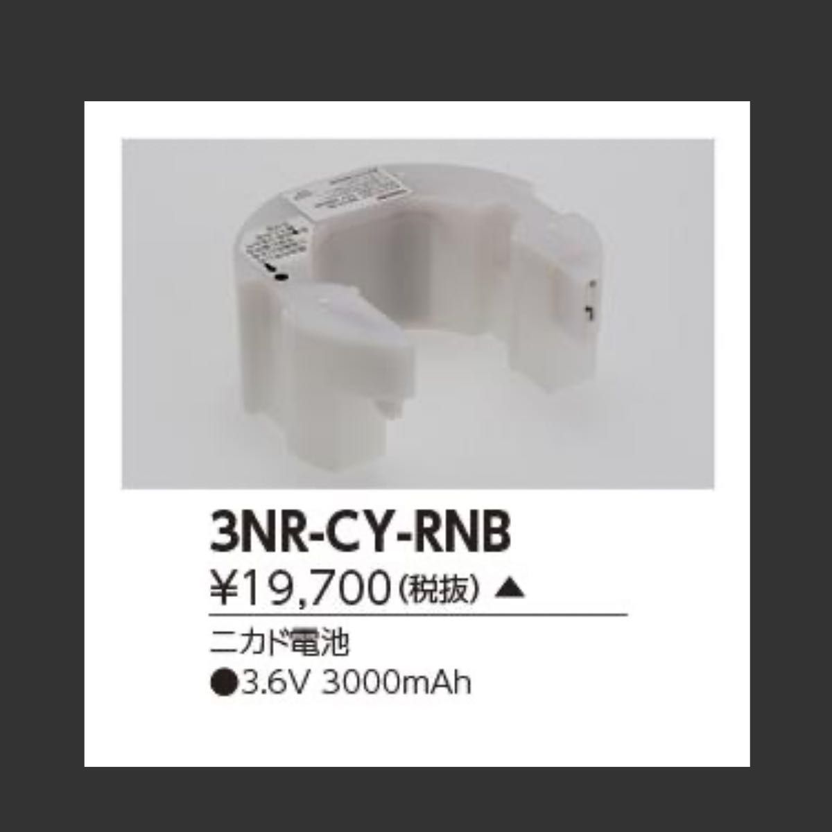 3NR-CY-RN B 誘導灯・非常用照明器具用 交換電池 東芝ライテック 施設照明用部材