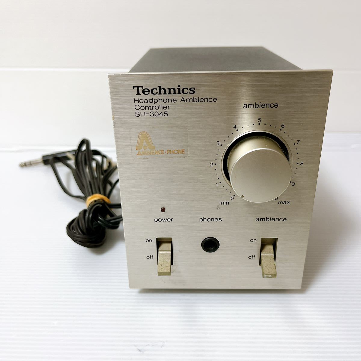 うのにもお得な アンビエンスコントローラ ヘッドホン Technics 通電