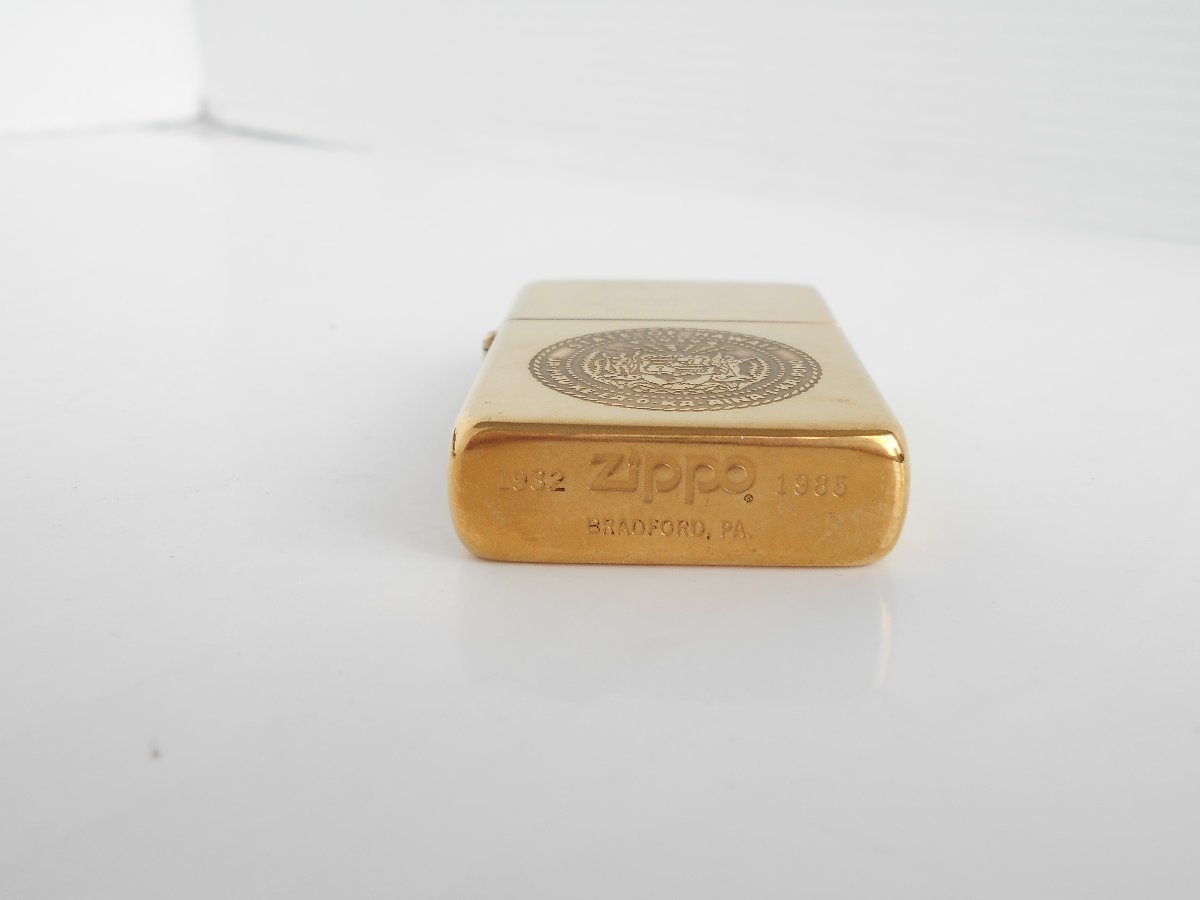 人気の贈り物が大集合 ZIPPO ジッポー SOLIDBRASS ソリッドブラス 1985