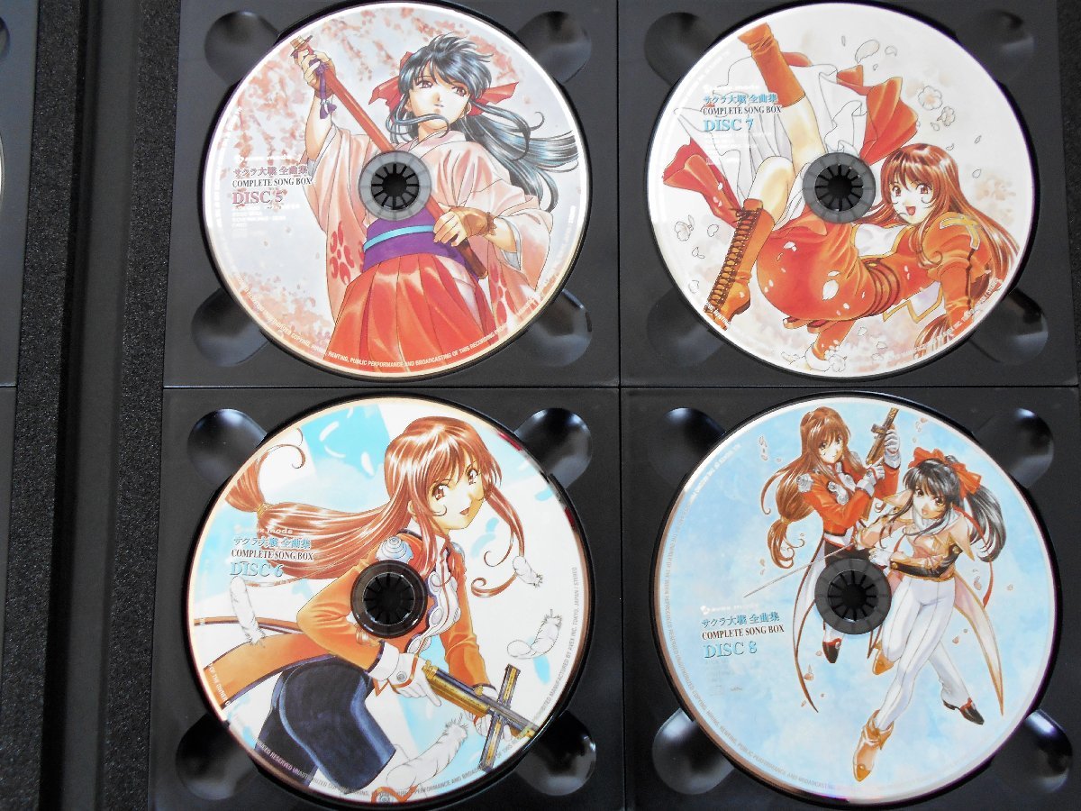 ●CD サクラ大戦 全曲集 COMPLETE SONG BOX / コンプリート ソング ボックス CD 8枚組_画像6