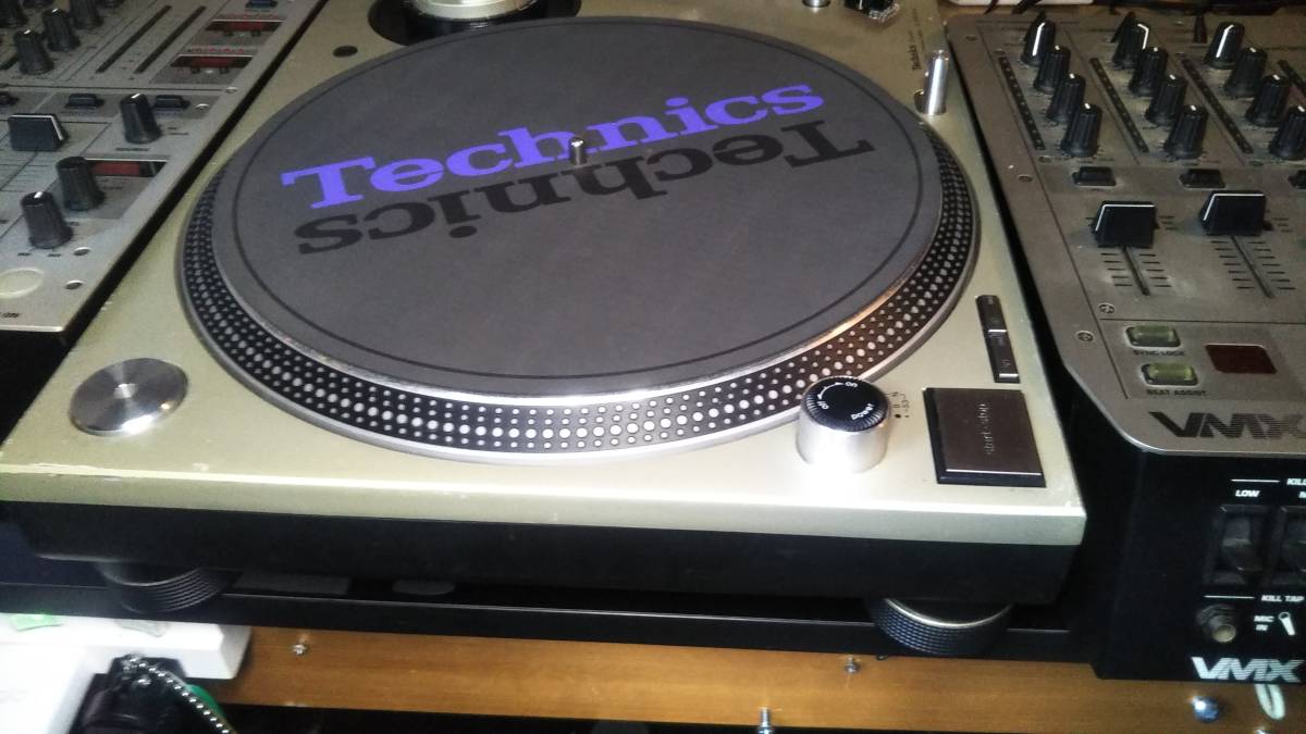 実動DJセット Technics SL-1200MK3D ２台【SHURE M44G】3ch DJミキサー