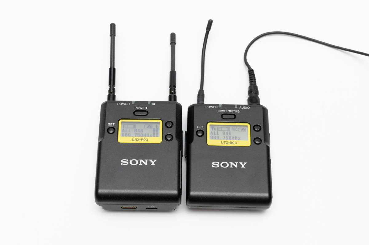 SONY UWP-D11 ワイヤレスマイクロホンパッケージ
