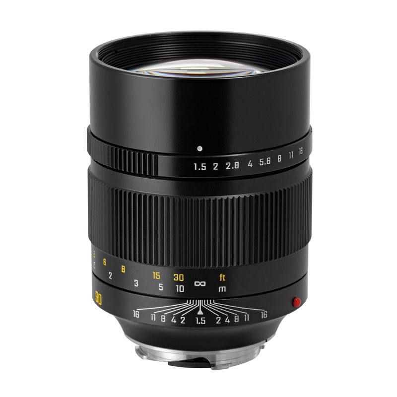 中一光学 SPEEDMASTER 90mm F1.5 ライカMマウント 単焦点レンズ ブラック【直販限定】_画像4