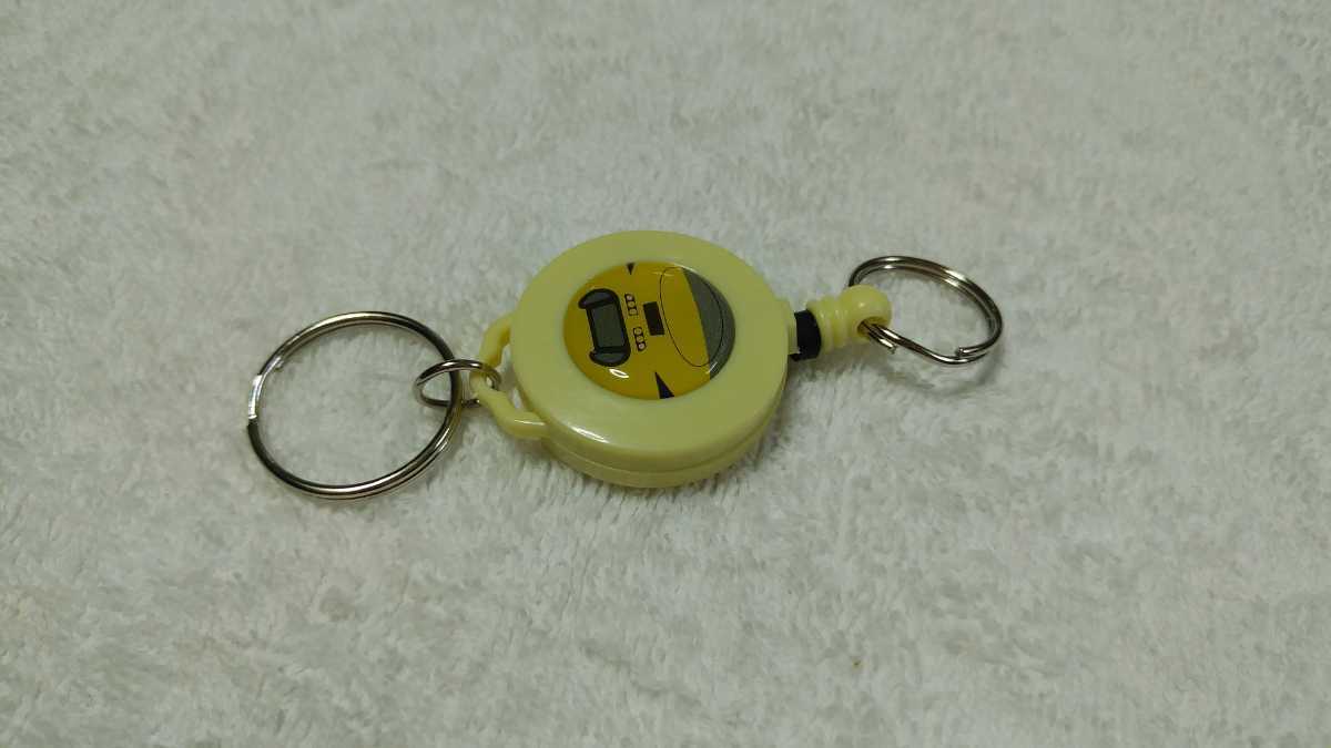 &#10084; good-looking Shinkansen reel key holder 923 type yellow color! new goods unused postage 140 jpy ~