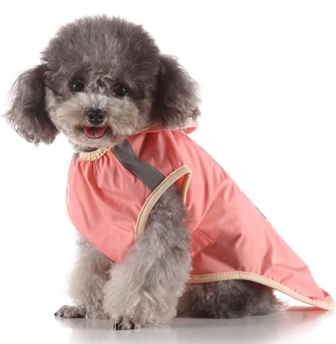 新品未使用 犬 レインコート 犬用品 ペットカッパ 雨具 ポンチョ ピンク xsサイズ