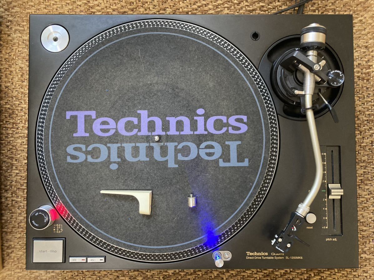 Technics SL-1200 MK6 テクニクス ターンテーブル | transparencia