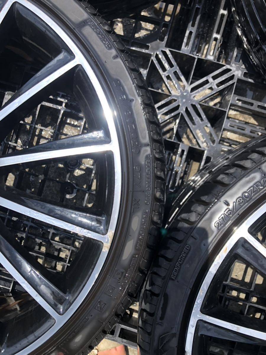 ベンツ Sクラス W223 223 AMG ホイール F:9J×20インチ ET34 R:10J ET48