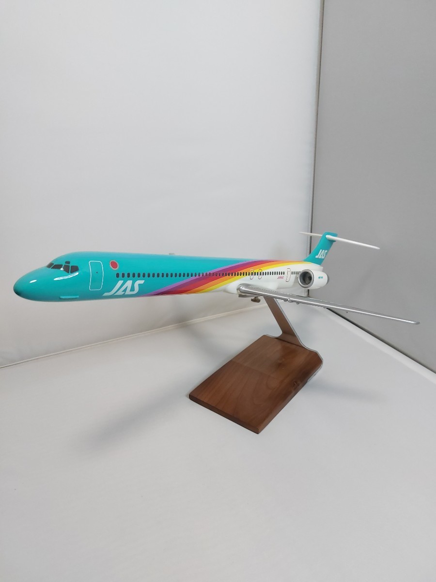 Pacmin パックミン 日本エアシステム JAS MD-90 レインボーカラー 4