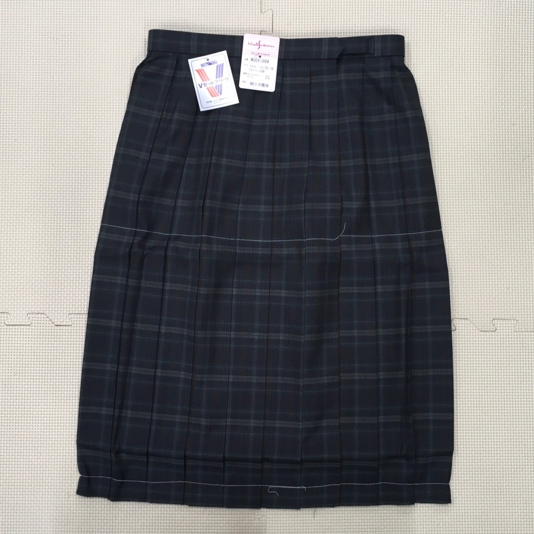 新品未使用)【Y002】新潟県 開志学園高校 冬スカート W72 ◇旧 新品未使用)【Y002】新潟県 開志学園高校 冬スカート W72 ◇旧