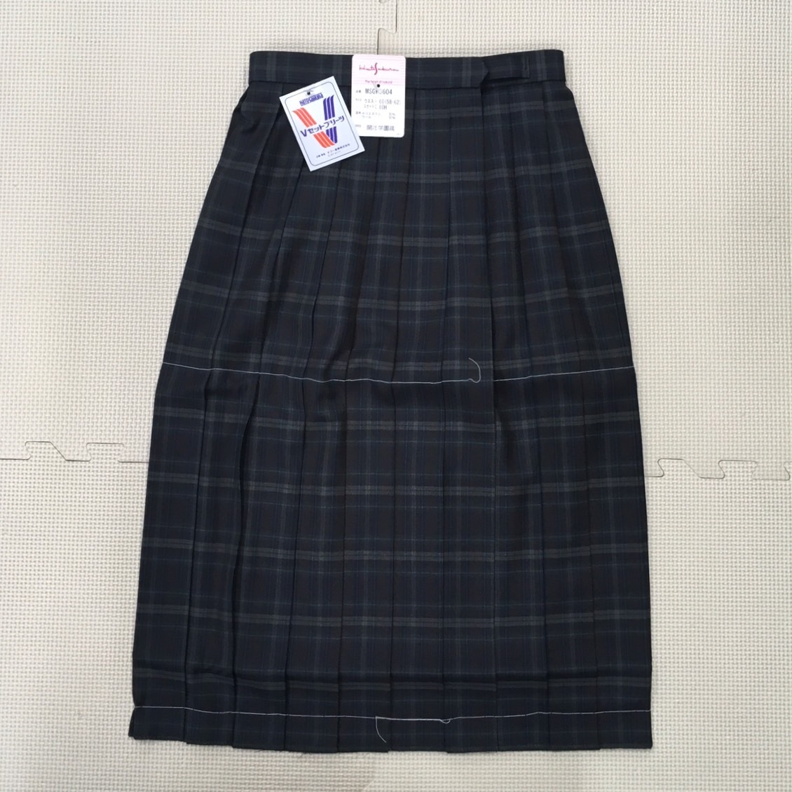 新品未使用)【Y001】新潟県 開志学園高校 冬スカート W60 ◇旧 新品未使用)【Y001】新潟県 開志学園高校 冬スカート W60 ◇旧