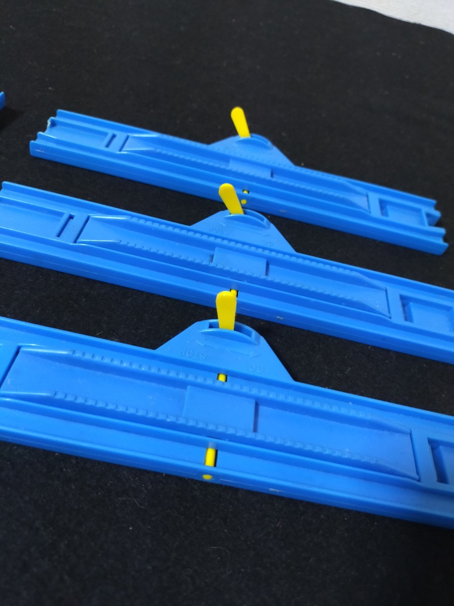 [ at that time thing ] Plarail roadbed Stop rail switch rail . line rail TOMY Takara Tommy total .book@ scratch equipped simple packing box .. shipping 