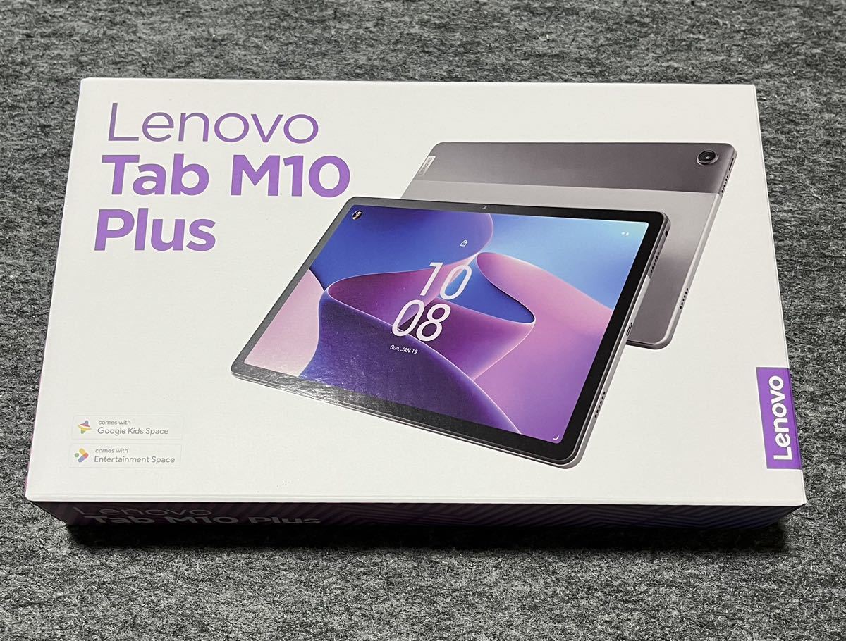 ★超美品Lenovo Tab M10 Plus (3rd Gen) SIMフリー Qualcomm Snapdragon 680・4GBメモリー・64GB 10.61型IPS搭載 Storm Grey★