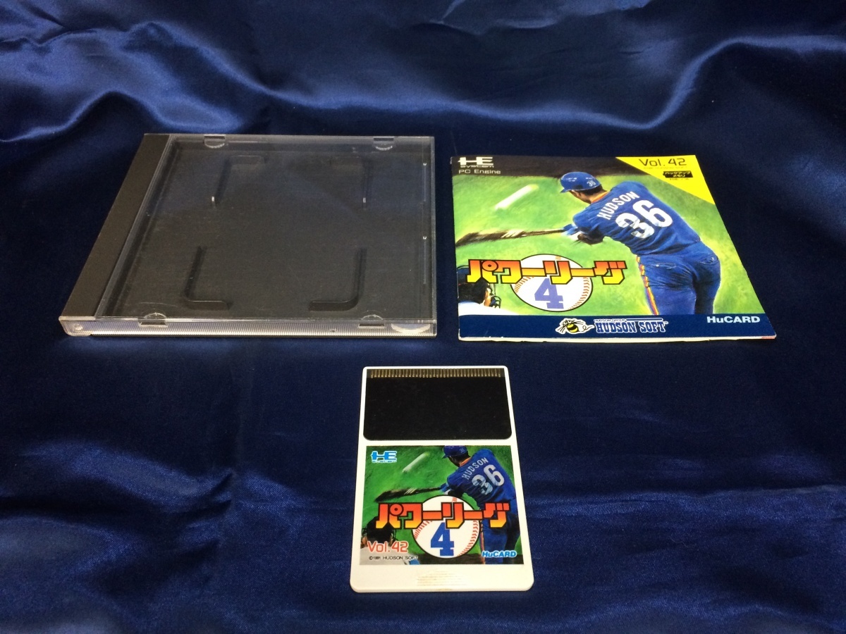 中古AB★パワーリーグIV★PCエンジンソフト_画像1