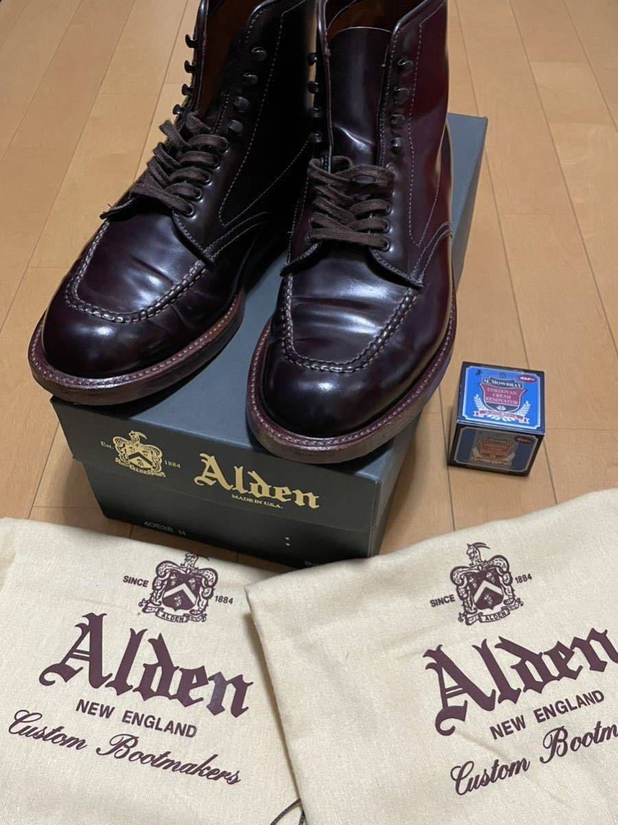 話題の人気 ALDEN オールデン コードバン インディーブーツ #40538H 8