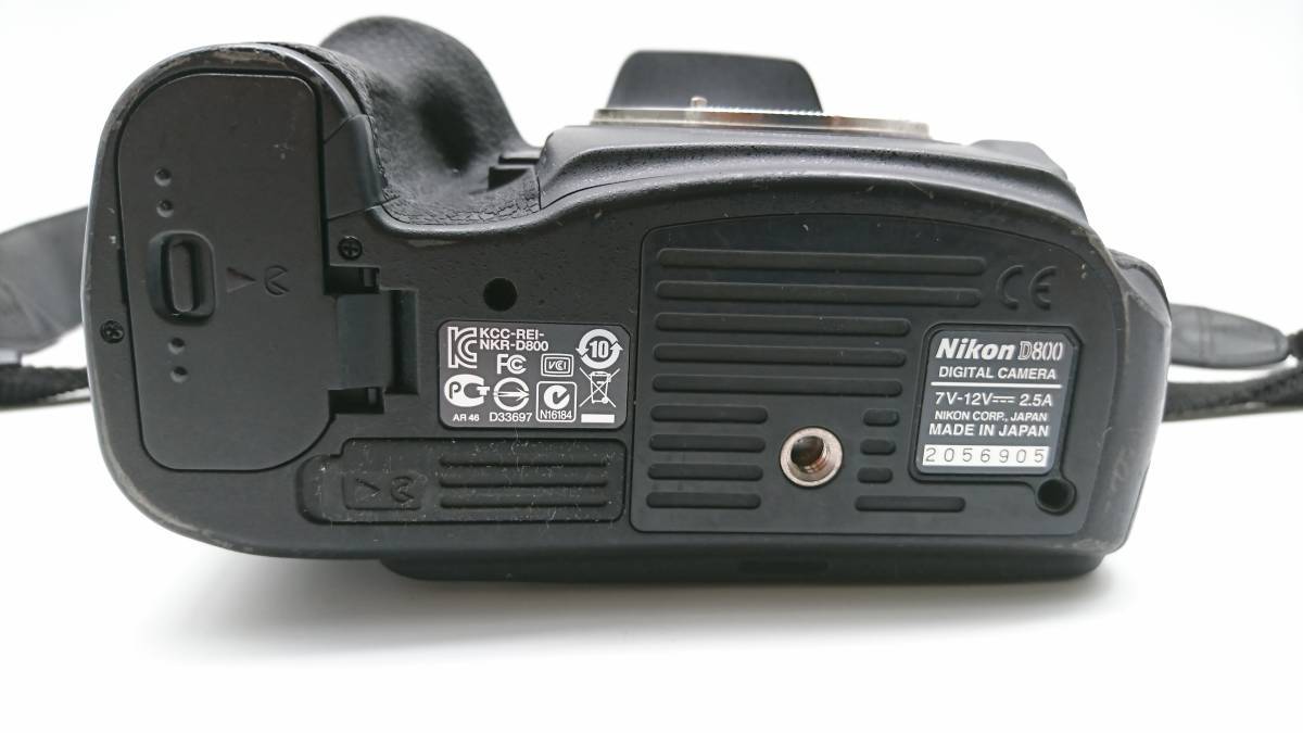 ☆Nikon ニコン D800 ボディ デジタル一眼レフ カメラ 通電確認済