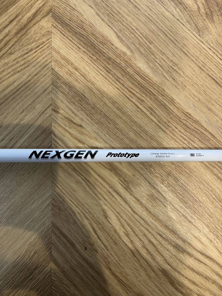 NEXGEN EIFシャフトPROTOTYPE タイトリスト スリーブ付 ドライバー用 限定モデル