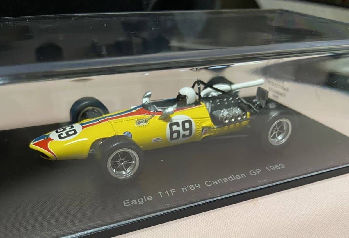 スパーク 1/43 イーグルT1F クライマックス No.69 A.ピース 1969 カナダGPの画像2