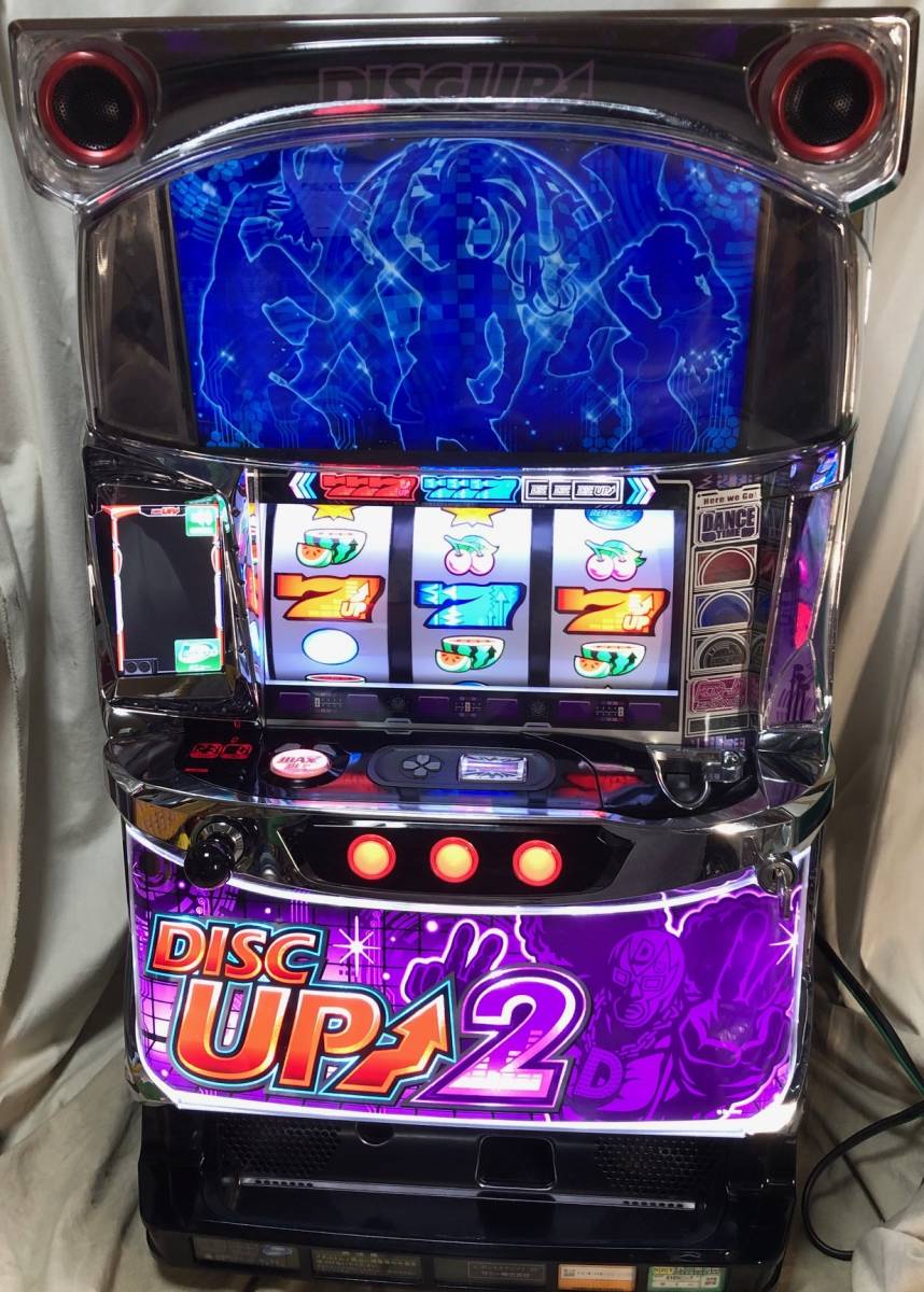 パチスロ ディスクアップ2 【サミー】 (コイン不要機取付済)スロット