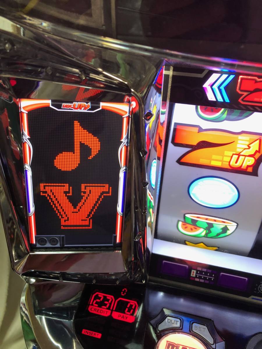 パチスロ ディスクアップ2 【サミー】 (コイン不要機取付済)スロット