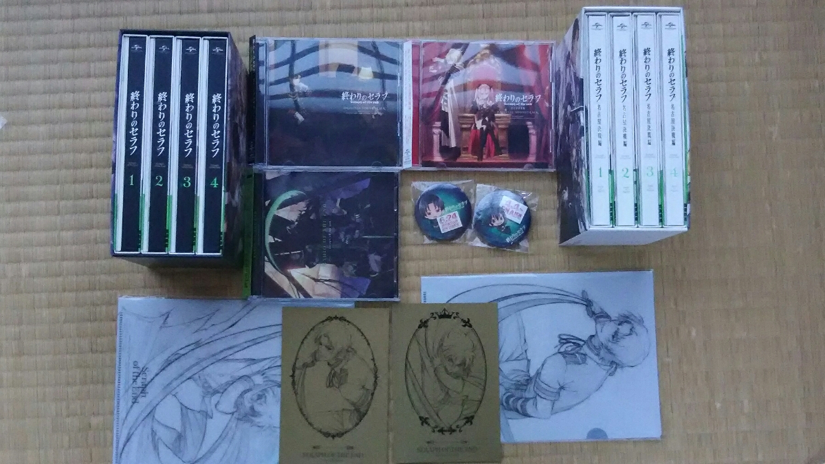 ヤフオク 終わりのセラフ Blu Ray 初回限定生産 サウンド ヤフオク 終わりのセラフ Blu Ray 初回限定生産 サウンド