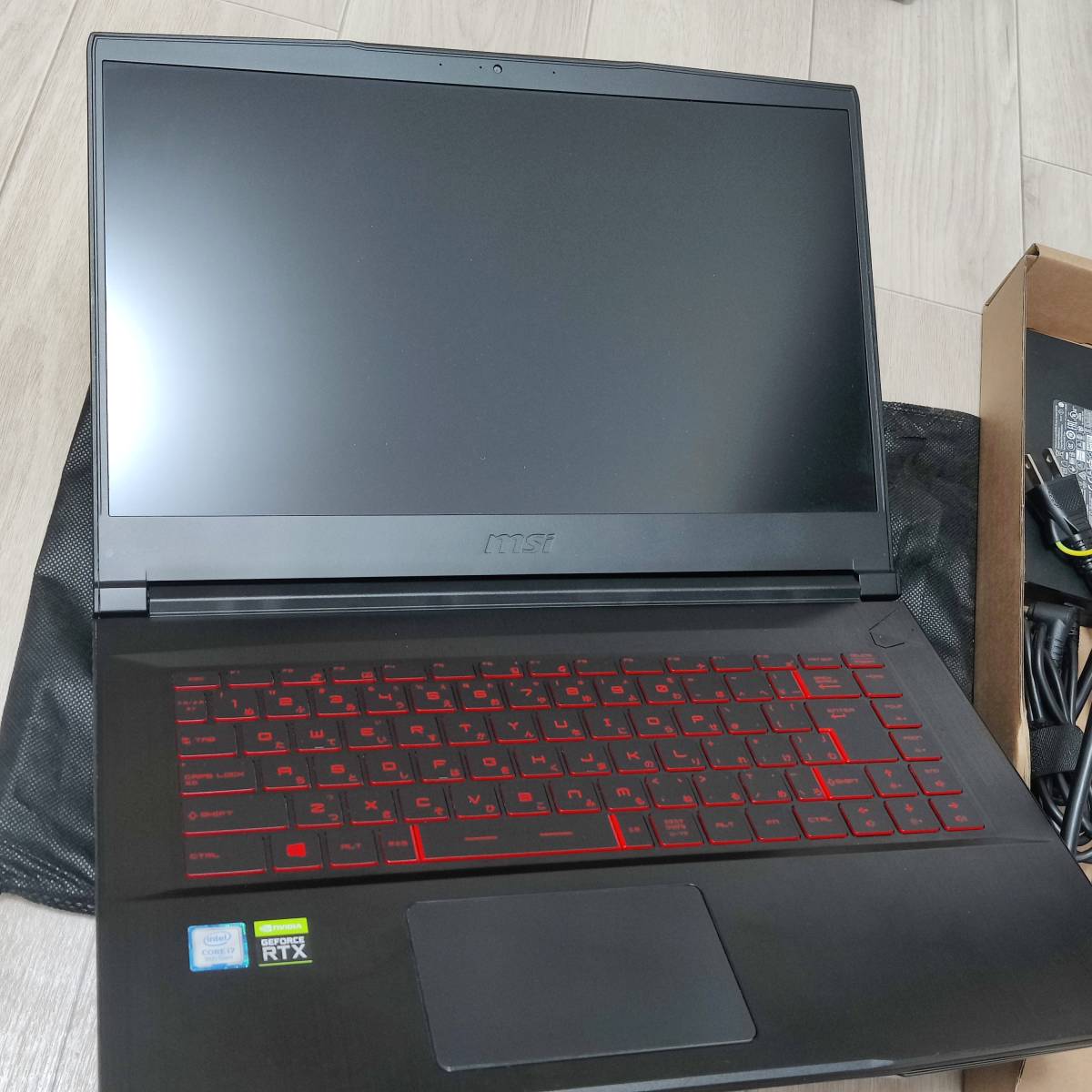 804NDS】MSI GF65 core i7-9750H 16GB SSD256GB+SSD512GB RTX 2060