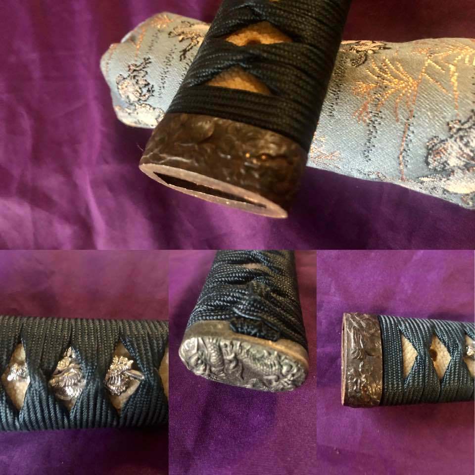 無銘大脇差 新々刀 一尺七寸九分(53.9cm) 反り深く体配良し 無銘大脇差 新々刀 一尺七寸九分(53.9cm) 反り深く体配良し