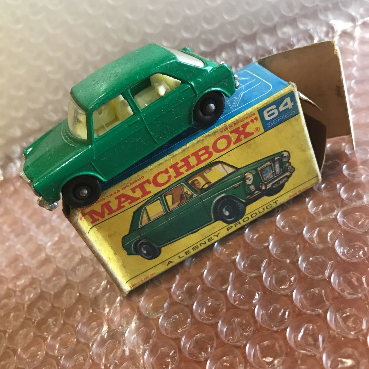MATCHBOX【マッチボックス】No.64 MG.1100. 緑 グリーン 箱付き