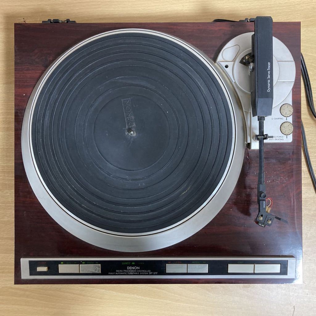 DENON デノン DP-37F カートリッジ DL-65 クォーツロック フルオート