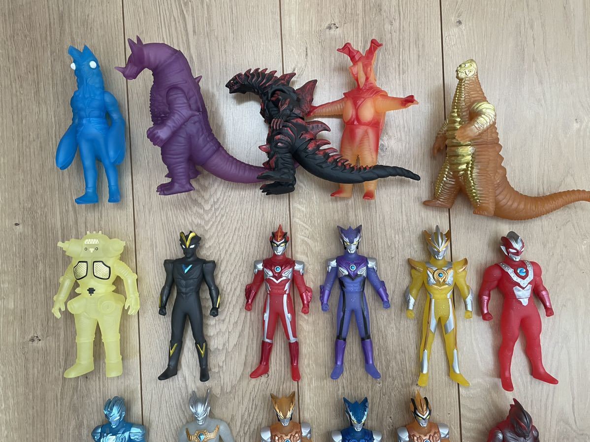 ウルトラマンソフビ 28体セット プライズ品有り ウルトラマンルーブ
