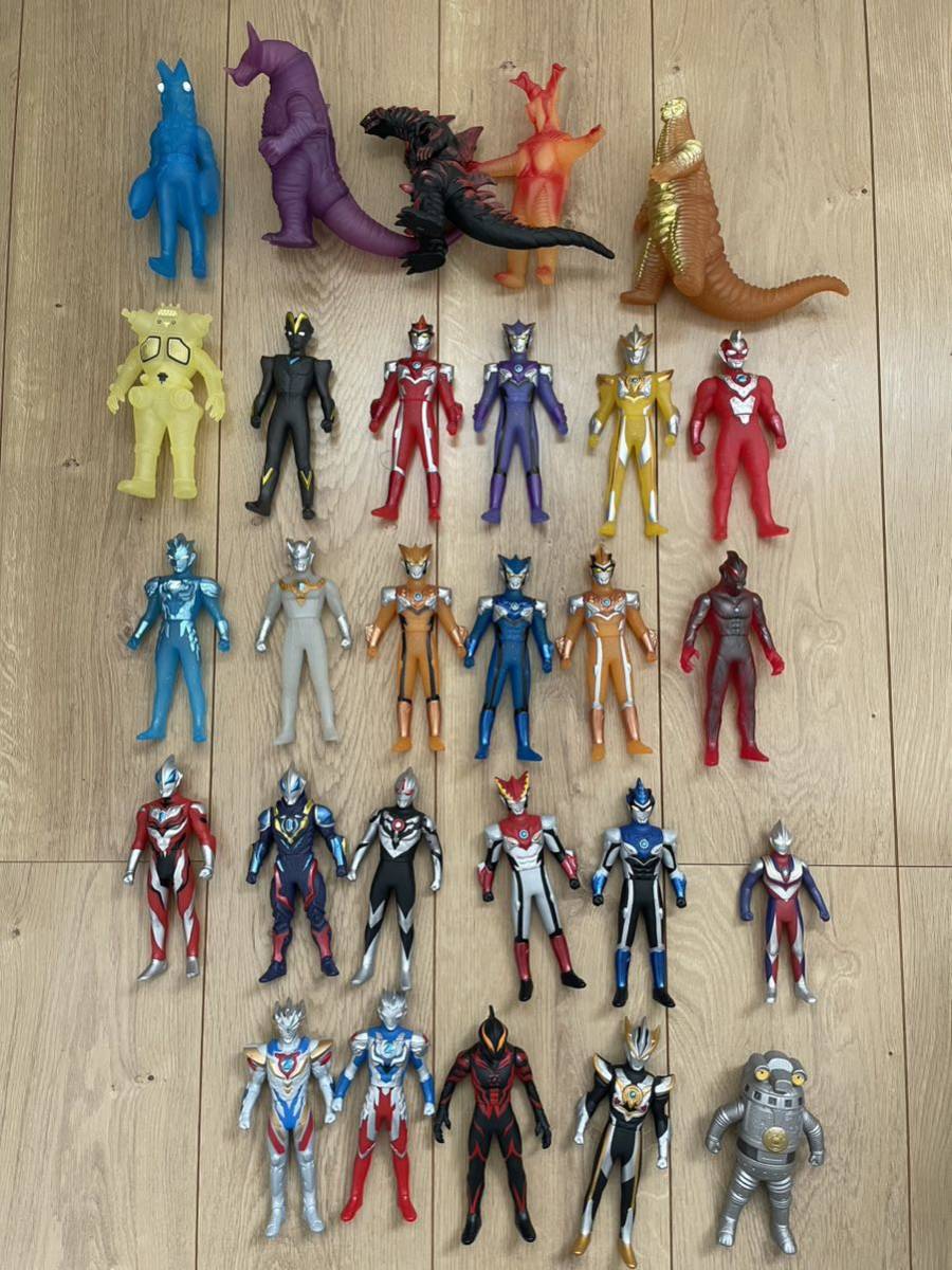 ウルトラマンソフビ 28体セット プライズ品有り ウルトラマンルーブ