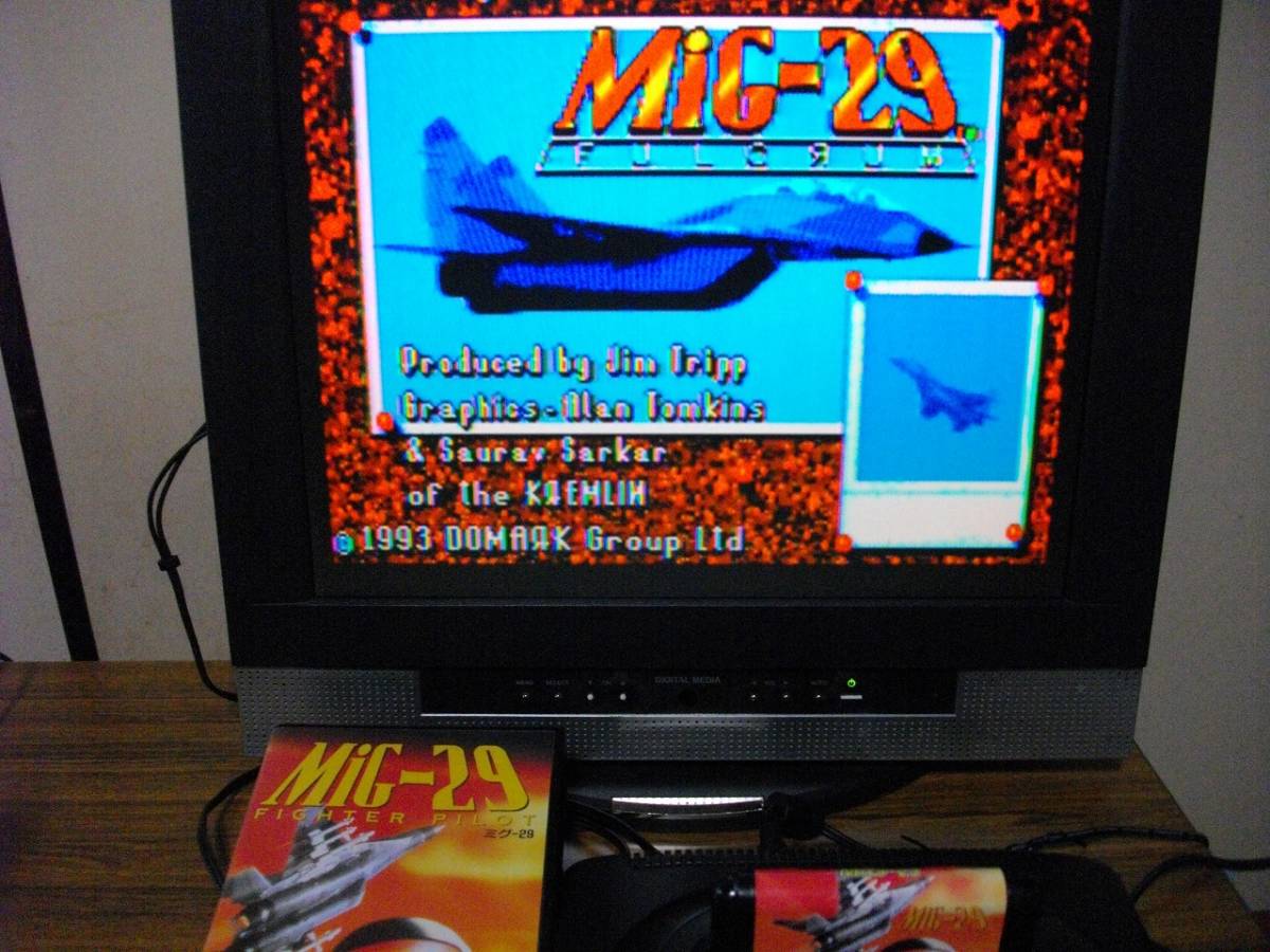 ジャンク品メガドライブ MiG-29